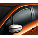 Renault Captur wind deflectors front doors