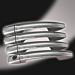 Musketier Citroën C3 2002 - 2010 handgrips 4-drs, stainless steel