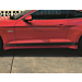 Ford Mustang (03/2018 - 03/2023) Ford Performance Tri-Bar side stripes with Mustang lettering, matte black