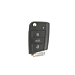 Volkswagen folding key with 3 buttons