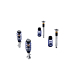 Ford Fiesta (07/2017 - 2023) ST coilover kit stainless steel with powder-coated springs in Ford Performance blue