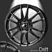 Musketier Citroën C3 2010 - .. / Berlingo 3 alloy wheel Drift 7,5x18 black
