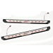 Ford Fiesta 09/2008 - 2017 ST side sill protector right stainless steel 3-drs illuminated