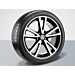 Volkswagen alloy wheel Vision, 7J x 17, brilliant silver Volkswagen alloy wheel Vision, 7J x 17, brilliant silver