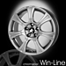 Musketier Citroën C1 / Peugeot 108 / Toyota Aygo 2014 - .. lichtmetalen velg Win-Line 6,5x16 zilver Musketier Citroën C1 / Peugeot 108 / Toyota Aygo 2014 - .. lichtmetalen velg Win-Line 6,5x16 zilver