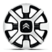 Citroën alloy wheels set Cross 17" Diamond