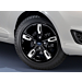 Ford Fiesta (11/2012 - 06/2017) inserts for alloy wheels white