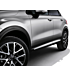 Fiat 500X door trims white