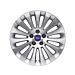 Ford Focus (07/2004 - 12/2010) alloy wheel 17" 15-spoke design, silver