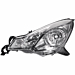 Citroën DS3 (2011 - 2018) headlight with halogen lights right