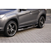 Musketier Peugeot 4008 side bars,stainless steel chromed Ø80mm with steps
