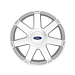 Ford Fusion 2002 - 2012 alloy wheel 16" 7-spoke design, white Ford Fusion 2002 - 2012 alloy wheel 16" 7-spoke design, white