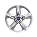 Ford alloy wheel 16" 5-spoke design, silver