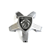 Peugeot hub cap grey