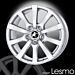 Musketier Peugeot 208 (2012 - 2019) alloy wheel Lesmo 7x17 silver