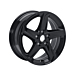 Ford Focus (04/2018 - ..) alloy wheel 16" 5-spoke "easy to clean" design, Absolute Black