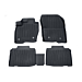 Ford Edge (01/2016 - ..) floor mats all-weather front and rear, black
