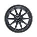 Ford Focus (04/2018 - ..) alloy wheel with winter tire 18", 10-spoke design, Magnetite Matt, Ford Performance