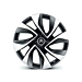 Citroën alloy wheel kit Canaveral 18" 4-holes grey/hard coal