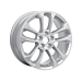 Ford Kuga (12/2019 - ..) alloy wheel 17" 5 x 2-spoke design, Shadow Silver