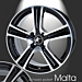 Musketier Citroën Berlingo 3 alloy wheel Malta 6,5x15 black polished