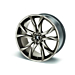 Peugeot alloy wheel Sortilege 19" 5-holes Midnight Silver