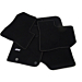 Peugeot 206 floor mats needle felt