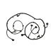 Kia Ceed (01/2023 - ..) wiring harness front bumper