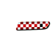 Fiat 500/500c red chequered badge