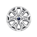 Ford EcoSport (10/2013 - 2023) alloy wheel 16" 6 x 2-spoke design, Sparkle silver