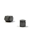 Opel caps for the wheel nuts dark gray 27 mm high