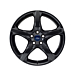 Ford C-MAX (11/2010 - 09/2018) / Focus (01/2011 - 03/2018) alloy wheel 18" 5-spoke design, black