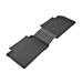 Ford Focus (04/2018 - ..) all-weather floor mats with raised edges, rear, black