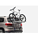 Volkswagen Tiguan bike carrier for tailgate, 2 bikes Volkswagen Tiguan bike carrier for tailgate, 2 bikes