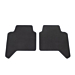 Ford Ranger (02/2019 - 11/2022) floor mats, premium velour rear, black