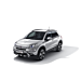 Fiat 500X decals side grey