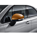 Fiat 500X mirror caps orange