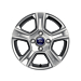 Ford Tourneo Courier / Transit Courier 03/2014 - .. alloy wheel 15" 5-spokes design, silver Ford Tourneo Courier / Transit Courier 03/2014 - .. alloy wheel 15" 5-spokes design, silver