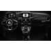 Fiat 500/500c wrapped dashboard micro carbon black - short part