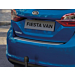 Ford Fiesta (07/2017 - 2023) rear bumper protector, brushed stainless steel