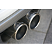Musketier Citroën DS3 duplex stainless steel exhaust 2xØ90 mm 