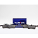 Ford Fiesta (07/2017 - 2023) Tarox Ford Performance set rear brake pads Strada 122 (fast road application)