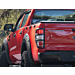 Ford Ranger (2012 - 11/2022) Pickup Attitude set taillight covers trim in matte black