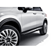 Fiat 500X door trims polished chrome