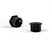 Peugeot covers for the wheel bolts glossy black 18mm Peugeot covers for the wheel bolts glossy black 18mm