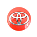 Toyota hub cap red Toyota hub cap red