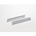 Ford Fusion 2002 - 2012 ClimAir, wind deflector for rear door windows, light grey