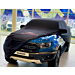 Ford Ranger (02/2019 - ..) premium black cover with red piping, white Ford oval and Ford Performance logo