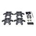 Ford Ranger (11/2012 - 11/2022) Rimgard�* Wheel lock set of 4, anthracite
