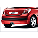 Peugeot 207 exhaust finisher "Cristal"